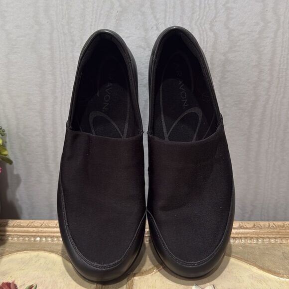Aravon Abbey A-Line Shoes Loafers Black Sz 7 - Picture 7 of 14